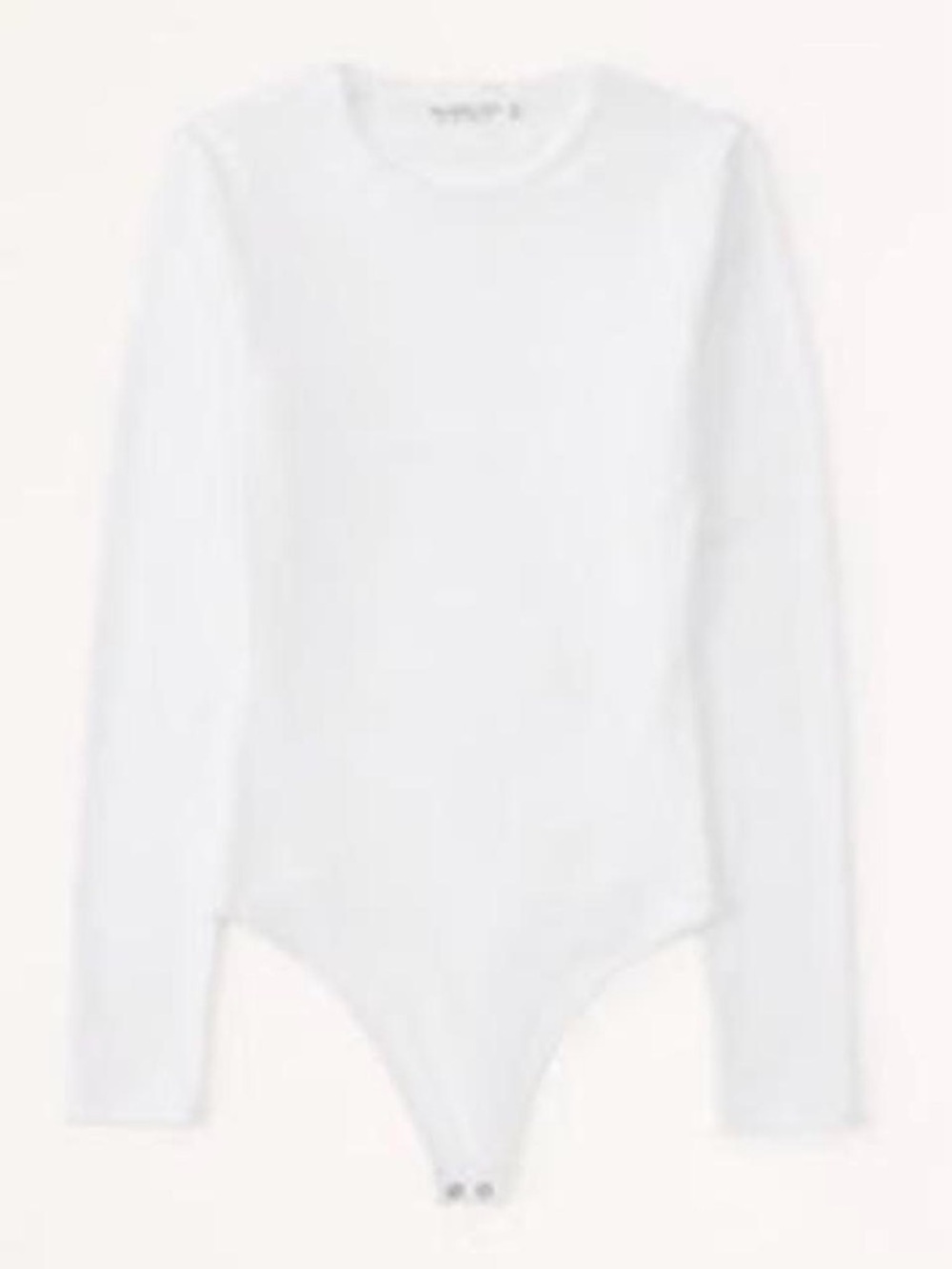 Abercrombie & Fitch Women's Long-Sleeve Seamless Fabric Crew Bodysuit